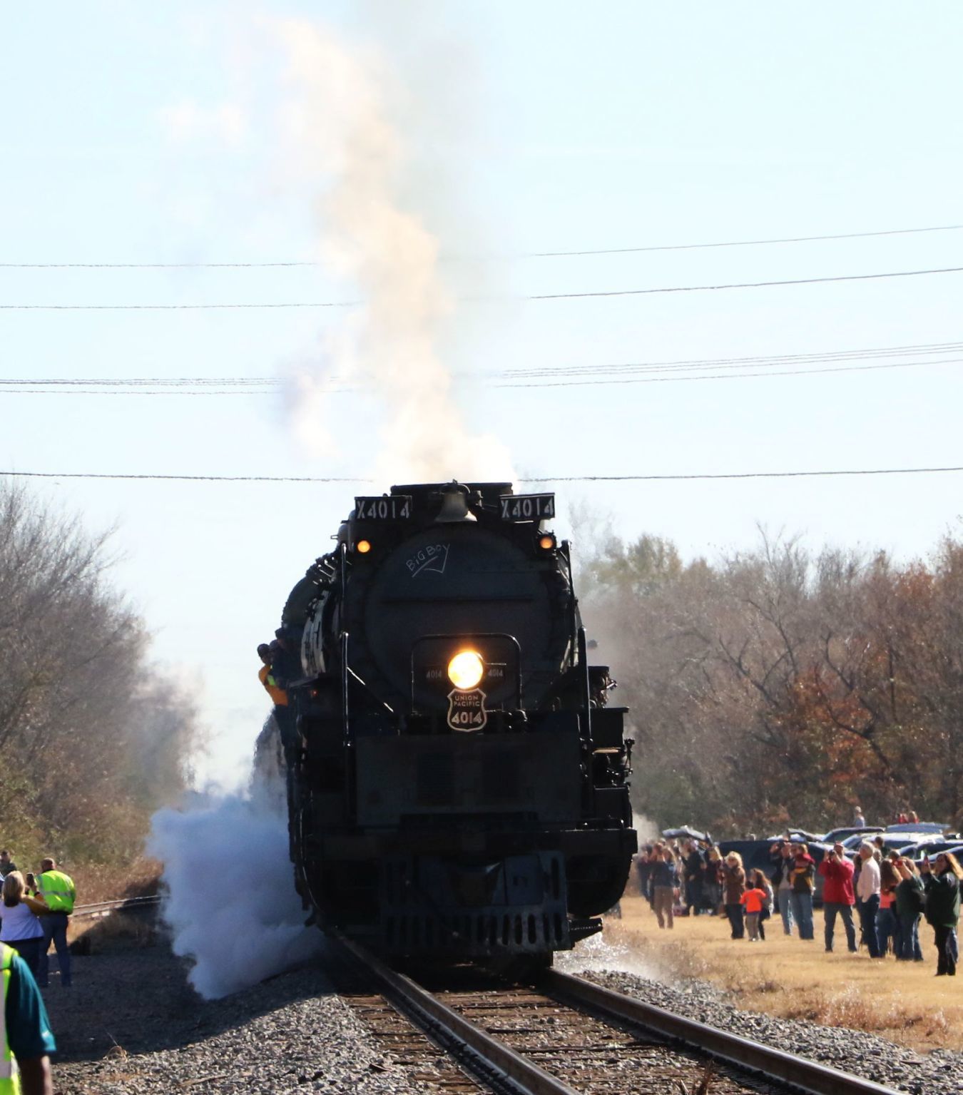 Wagoner welcomes Union Pacific's "Big Boy"